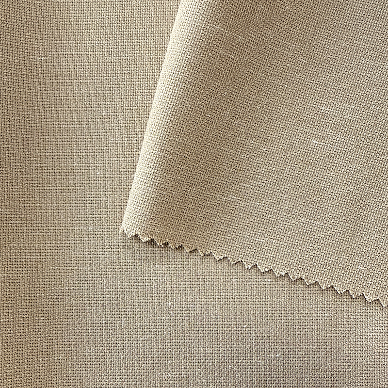 NO1022 Lurex Polyester-Linen Blend