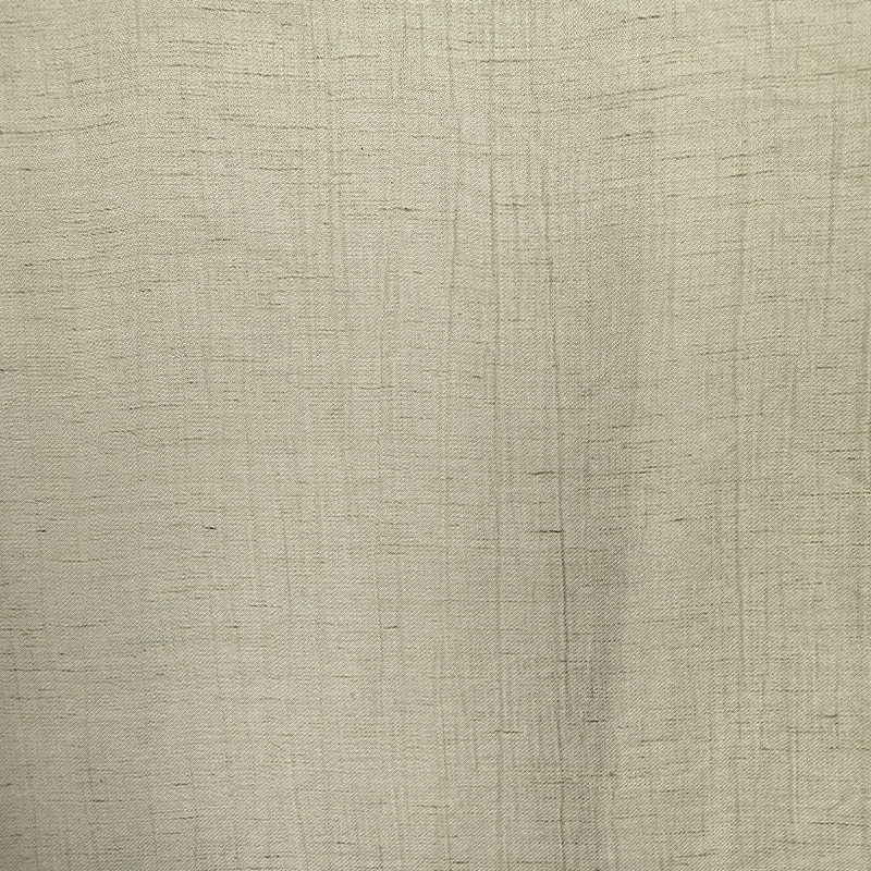 NO 6036 Linen-like Slub Filament Crepe Fabric