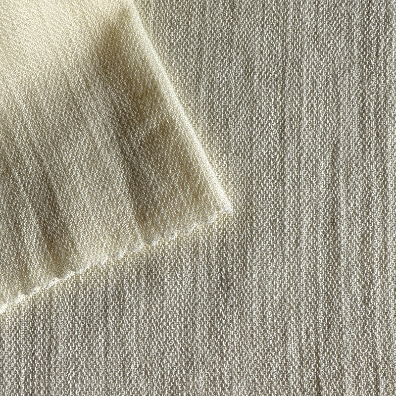 NO 6038 Linen-like Cat's Eye Pattern Fabric