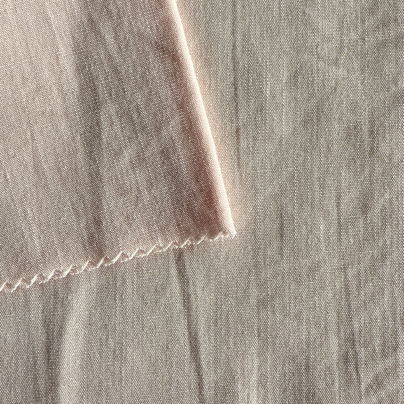 NO 6038 Linen-like Cotton Nylon Yarn Fabric