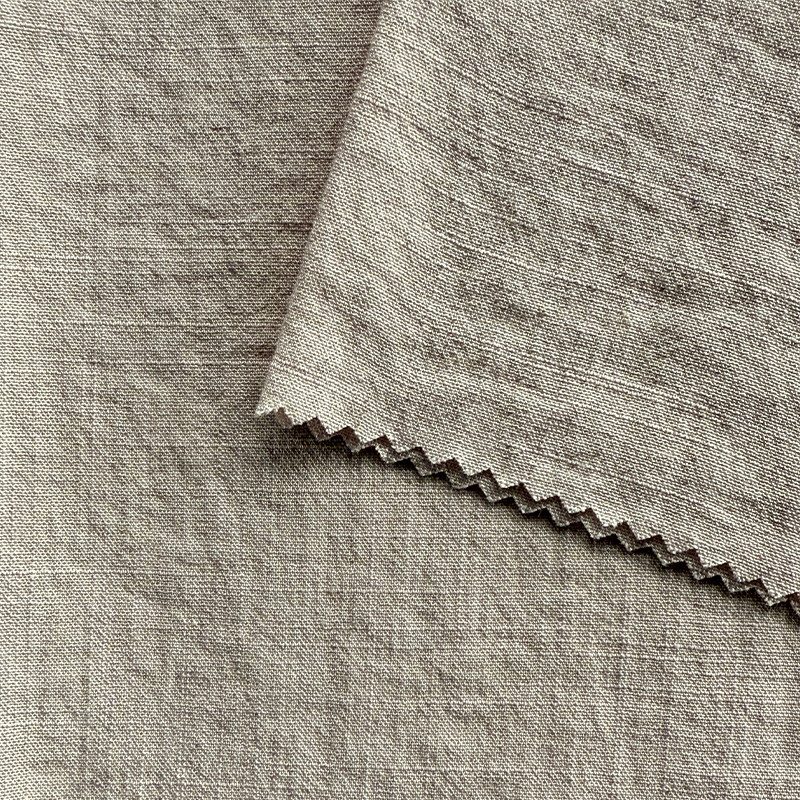 NO 6052 Rayon Nylon Slub Linen Fabric 