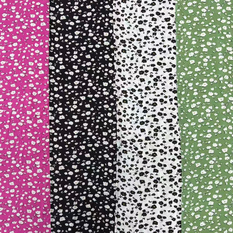 45S Printed Rayon Fabric – Small Floral 45S Printed Rayon Fabric – Small Floral