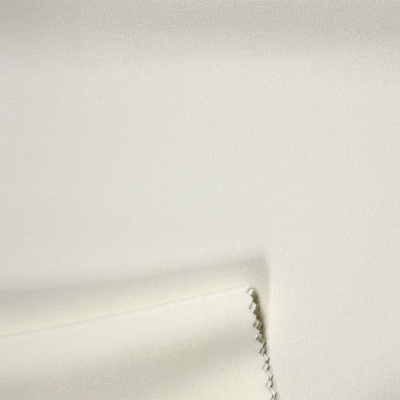 No.6080 Acetate-Like Stretch Twill Fabric