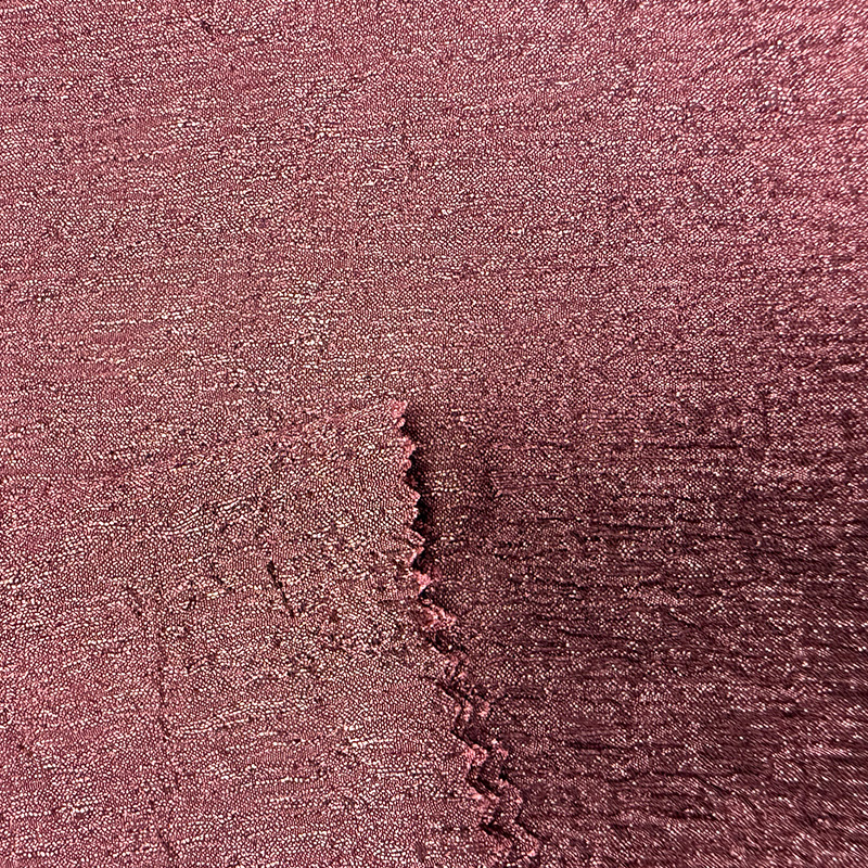 NO 6084 Aurora Crinkle with Hand-Crushed Texture